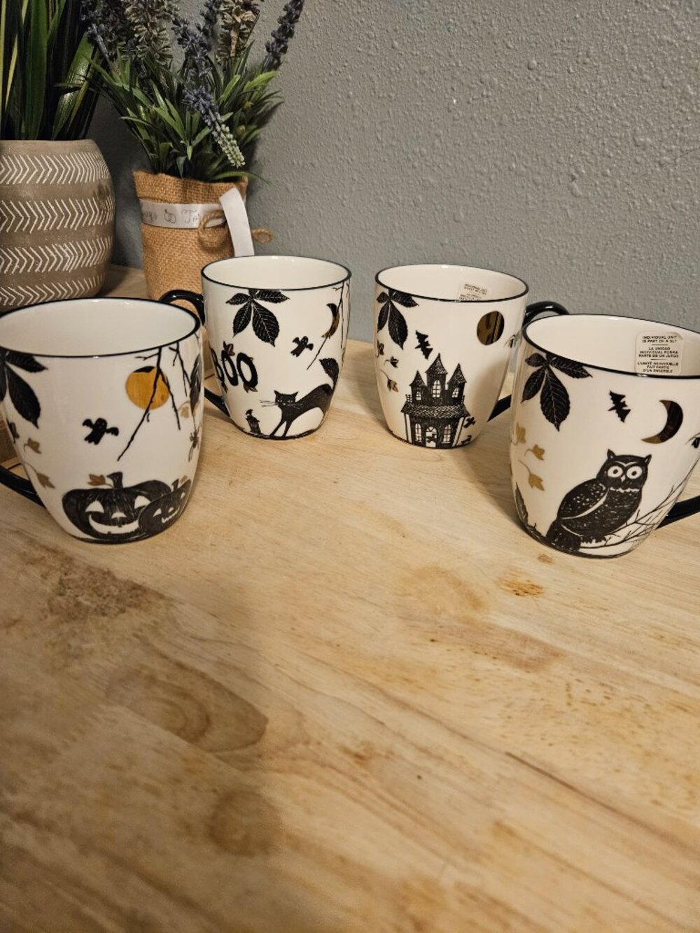Lenox Porcelain Haunted Mugs